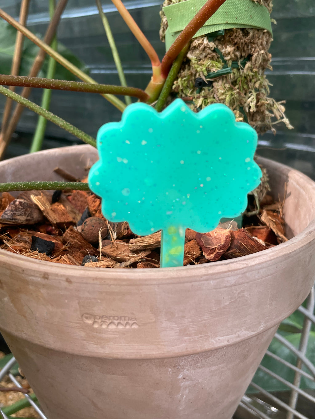 Resin Crystal Plant Stakes